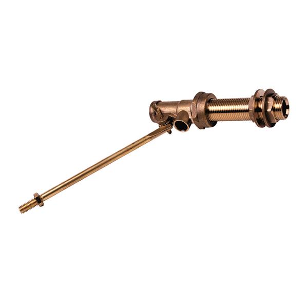 AGRIFLOW 3/4" Fast Flow Brass Ballcock, 10" Arm 5" Tail